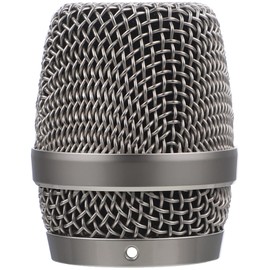 SUPVOX Microphone Grille Metal Replacement for - Durable Ball Head for Ktv Dance Conference Interviews Stage Performance Wear-Resistant Sponge Metal Design