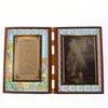 C BC Stained glass double frame plaque with Prayer to