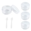 Small Travel Sample Pots with Lids 4Pcs 30ml Travel Jars