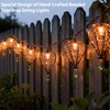 Outdoor Decorative String Lights, Beaded Copper Wire Teardrop Lantern String