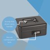 Cathedral Products CBBK8CL Lockable Cash Box with Lift Out Coin