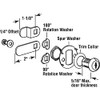 Prime-Line MP4454 Cabinet Lock, 5/8 In., Diecast with Steel Cams,