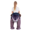 HSCTEK Child Inflatable Ride on Dinosaur Costume, T-rex, Velociraptor, Triceratops,