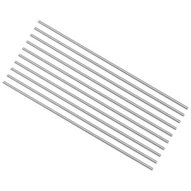 sourcing map Round Steel Rod 1.5 mm HSS Lathe Bar Material Tool 100 mm Long for Shaft Gear Drilling Machines Drill Turning Miniature Axis Cylinder Pin Pack of 10