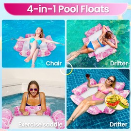 NIMeng Pool-Floats Adult Summer Float Water Hammock Inflatable Pool Floaties for Adults
