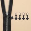 CARPEDIEM Zipper Pulls, Easy to Install, Handmade Bag, Wallet, Clothes,