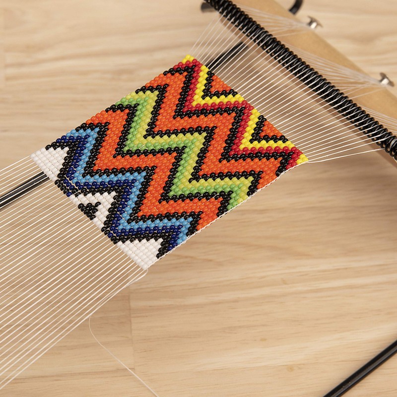 The Beadsmith Extra Wide Metal Bead Loom Kit, Includes Extra