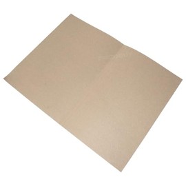 50x Manilla Foolscap Square Cut Folders 170gsm Economy Paper A4 Document File (50)