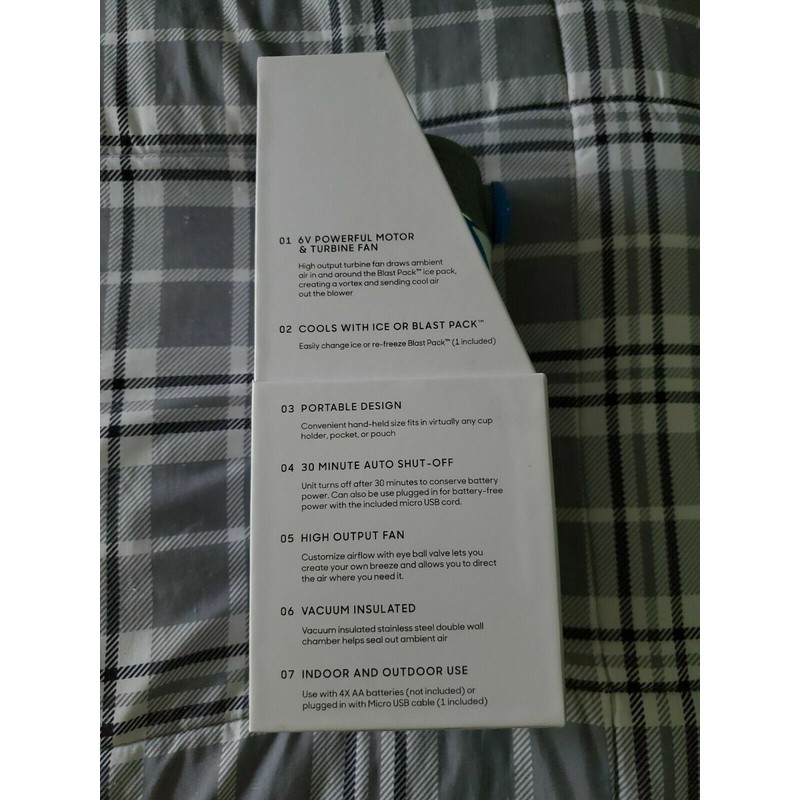 Sharper Image Blue Sharper Image Breeze Blast Ultra Personal Air