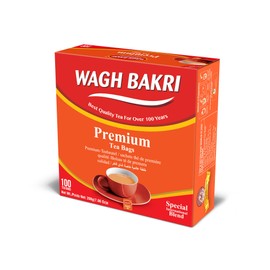 Wagh Bakri Premium Tea Bags, 100 Tea Bags of Special International Blend, 200grams