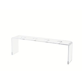 Marketing Holders Bottle Stopper Display Rack 4 Holes Qty 1 Bar Essential Wine Topper Organizer Clear Acrylic