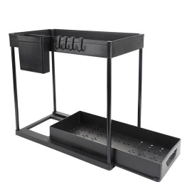 2Pack Under Sink Organizers And Storage Pull Out Kitchen Bathroom Organizer