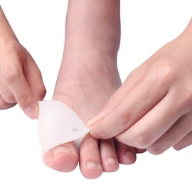 FOOTINSOLE.COM Big Toe Orthopedic Bunion Corrector Spacer & Gel Spreader – Men & Women's Silicone Toe Divider Pads for Hammertoes