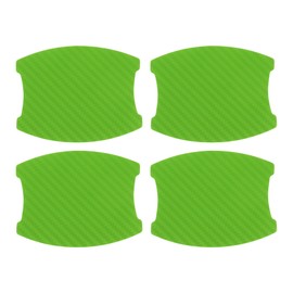 INFINAUTO 3D Car Door Handle Scratch Protector, 68x85mm Car Door Handle Protective Film Green, 4 Pcs