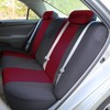 FH Group Flat Cloth Full Set Car Seat Covers Three