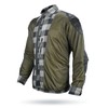 Neo Jeans Armored Motorcycle Shirt for Men Motorcycle Flannel/Twill Fabric