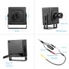 Mini POE IP Camera with Audio, Indoor Security Camera P2P