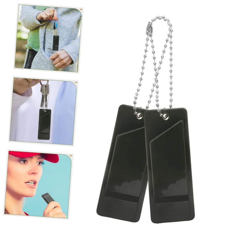 BIUDECO Loud Survival Whistle Emergency Whistle Lanyard Lifeguard Referee for