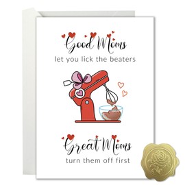 Mother's Day Cards for Mom - Funny Mothers Day Gifts for Mother from Daughter Son - Funny Mom Birthday Card- Mother Birthday Card