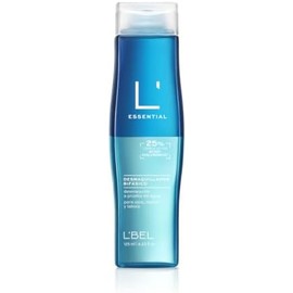 L'BEL - Essential Loción Desmaquillante Bifásica 125 ml, Remueve Restos de Maquillaje a Prueba de Agua, para Ojos, Rostro y Labios, para Todo Tipo de Pieles, Acción Antioxidante, Hidrata y Suaviza