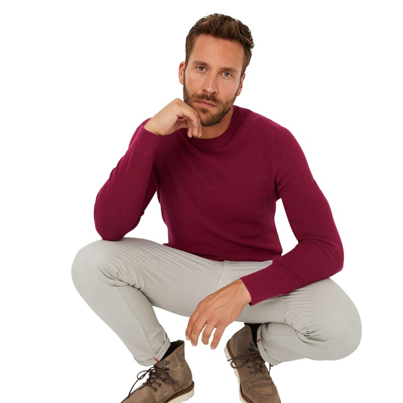 BRAX Men's Style Roy Wool Mix Pullover, vitamins