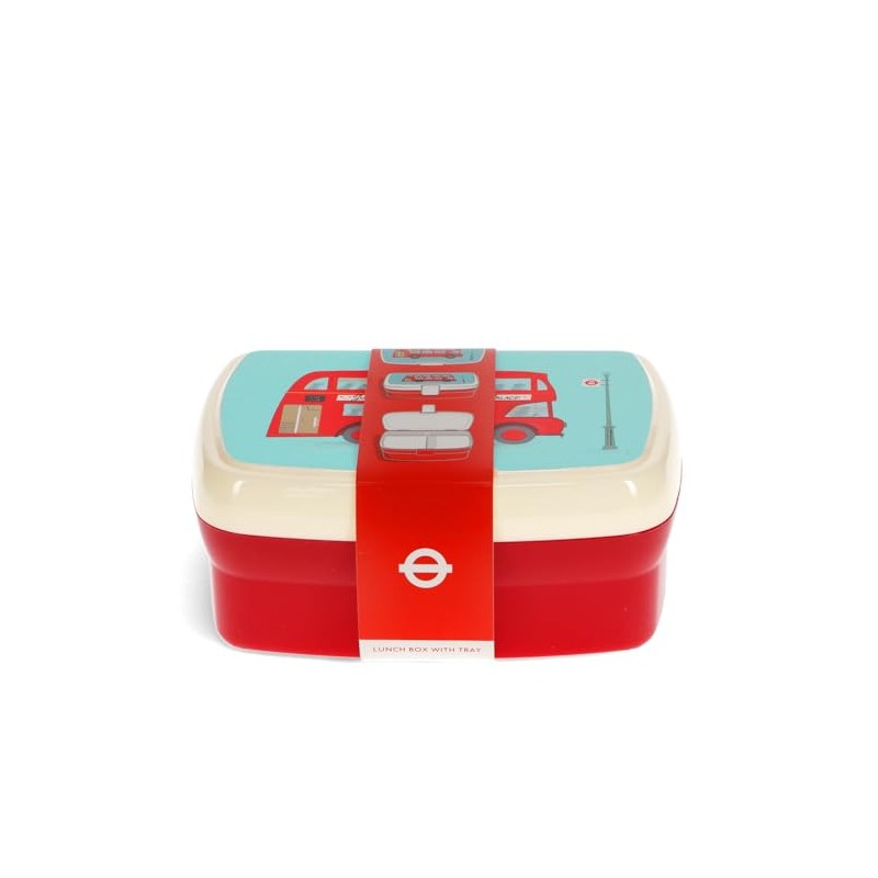 Rex London Lunch Box with Tray - TfL Routemaster Bus