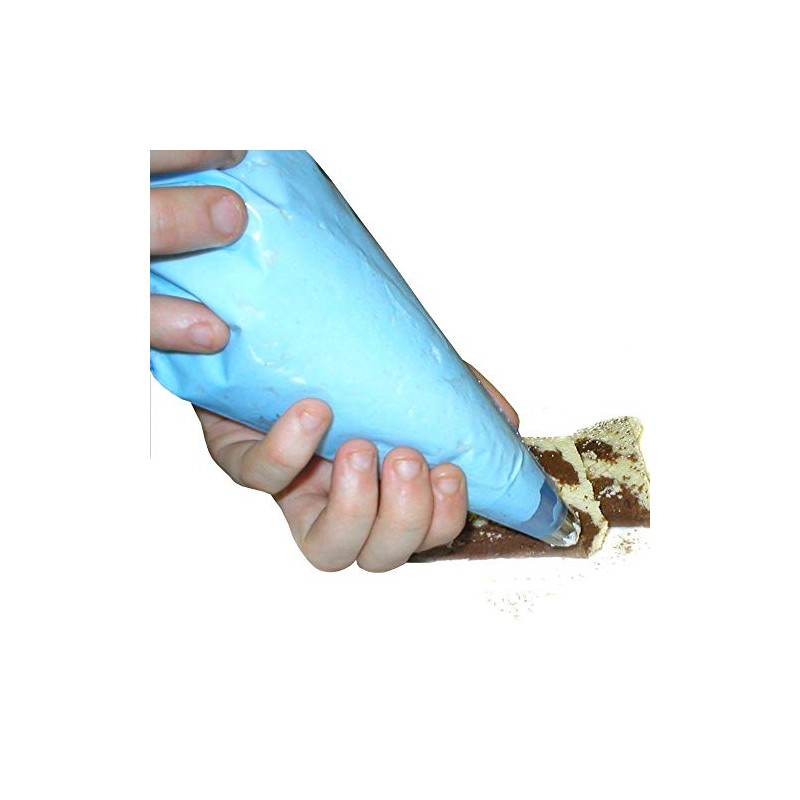 Disposable Piping bags, 45 cm, blue, 100 pieces