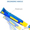 S&R Roofing Hammer 600g with Fiberglass Handle, Magnetic Nail Holder,