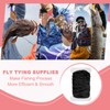PATIKIL Chenille Fly Tying Total 10 M, 2 Pack Rayon