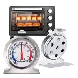 Termómetro de Horno de Acero Inoxidable para Monitorear Temperatura                                                                                   