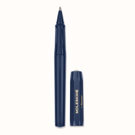 Moleskine Kaweco Ballpoint Pen, Refillable Pen Made of ABS Plastic for Writer, Note Maker, 1.0mm Refill with Blue Ink, Blue Ink