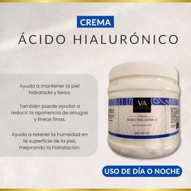 Crema Con Acido Hialuronico Corporal Y Facial Spa 1 Kilo