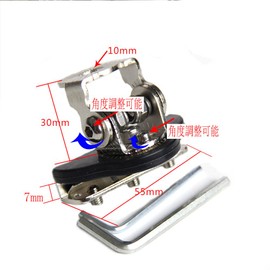 SKTYANTS Hood Bracket, Work Light, Bracket, Fog Lamp, Set of 2, (Φ1.0 to 1.3 inches (25 to 32 mm), 304 Stainless Steel Bracket, No Drilling Required, Easy Installation, Front Light, LED Work Light,