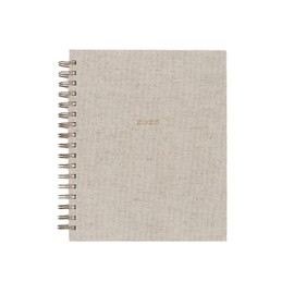 2025 Daily Weekly Christian Agenda Planner (Linen)