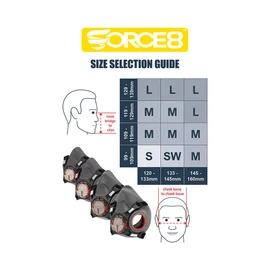 JSP Force 8 Half-Mask Large (Mask only) (JSP BHG003-2L5-000)