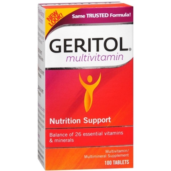 Geritol Complete Tablets 100 Tablets (Pack of 5)