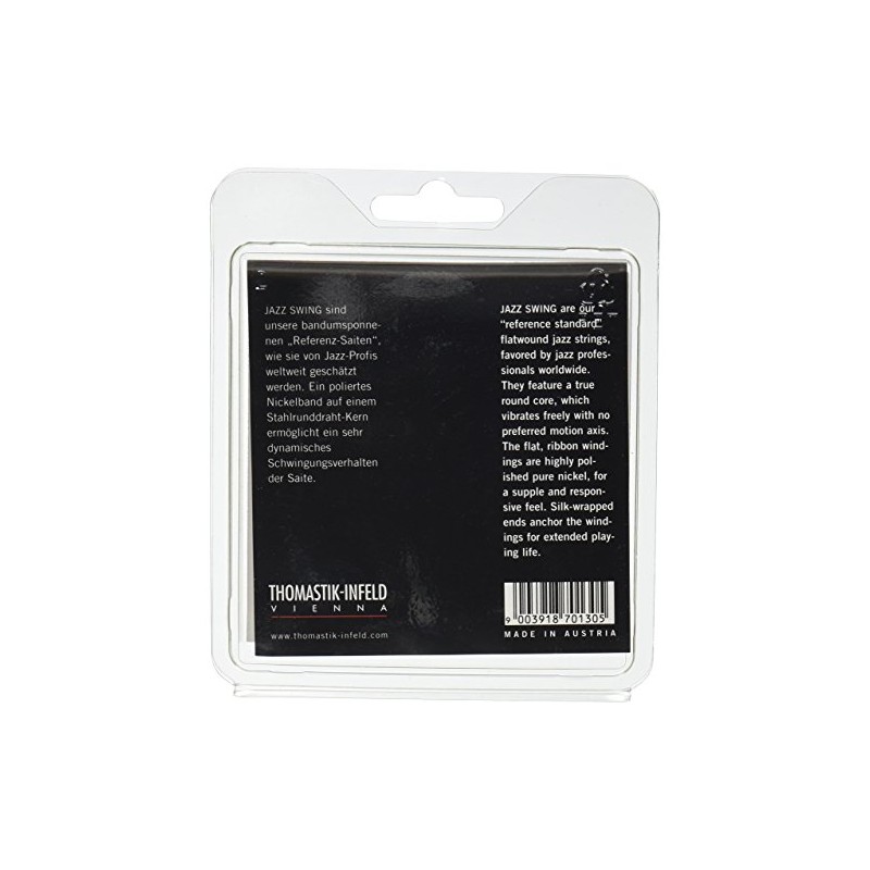 Thomastik Strings for Electric Guitar Jazz Swing Series Nickel Flat