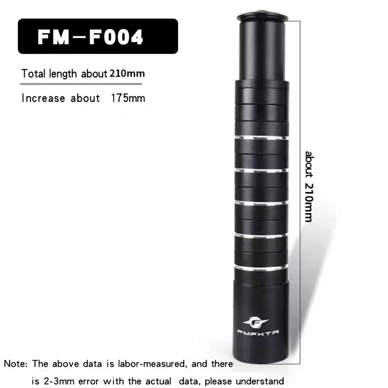 FOMTOR Bike Stem Riser, 210 mm Handlebar Stem Riser, Stem