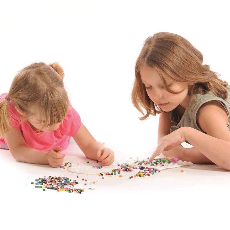 Hama Mini-Bracelet Beads, 2000 in a Pack, Dark Grey