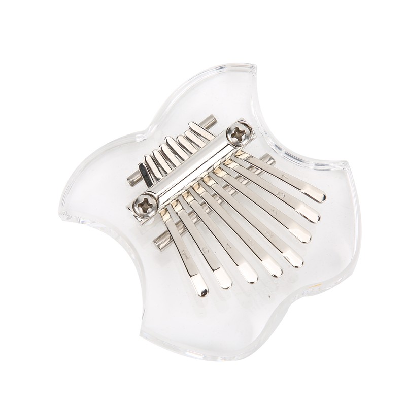 Thumb Piano Crystal Mini Portable Fruit Mbira Music Instrument for