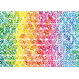 Schmidt Spiele 57579 Josie Lewis Colourful Triangles 1000-Piece Jigsaw Puzzle, Normal