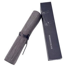 Funvalley Surperfect Backgammon Set - PREMIUM Genuine Leather Travel Backgammon Set – Quality Board Games and Travel Games