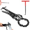 UVVRUR Exhaust Chain Separator Chain Cutter with Exhaust Spring Hook