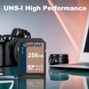 ByteFest SD Card 256GB UHS-I SDXC Memory Card - C10,