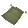 Leather Canvas Foraging Pouch Belt Fruit Picking Bag for Camping