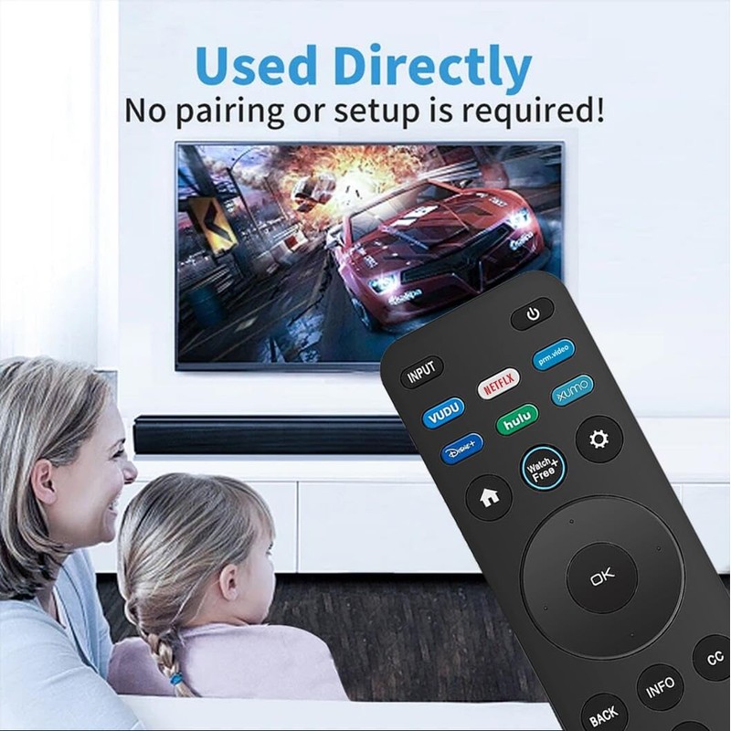 Universal Remote for VIZIO All Smart TV, XRT260 Remote Control