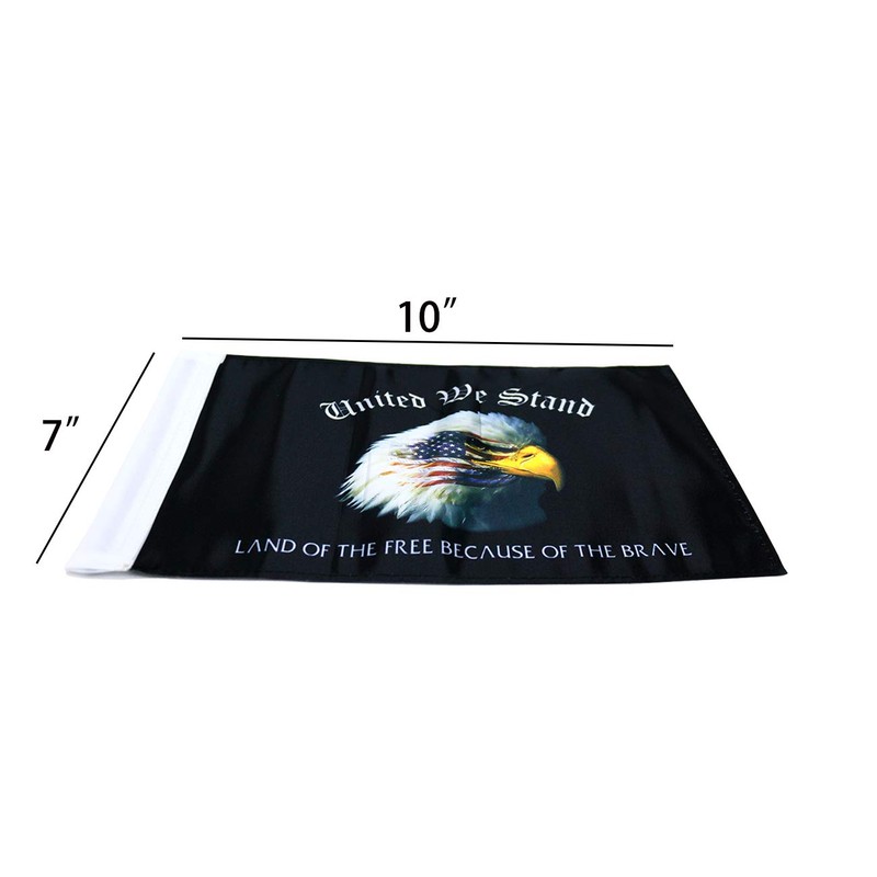 Motorcycle Flag Eagle Eagle Flag 7" x 10" Replacement Motorcycle