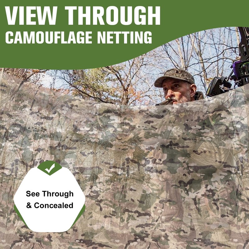 Camo Netting, Camouflage Netting, Quiet Mesh Sunshade, Fence Canopy Nets,