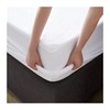 100% Waterproof Mattress Protector Anti-mite Microfiber Fitted Mattress Cover -