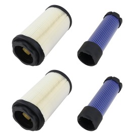 LVU34503 LVU34504 Primary & Secondary Air Filter Fit for John Deere 1023E 1025R 1026R 2025R 2026R 2400 2550 2700 2750 (2 Pack)